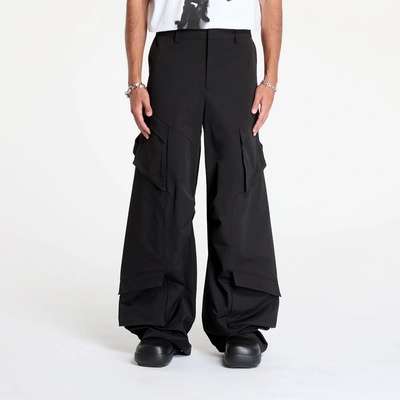 HELIOT EMIL Cellulae Cargo Trousers Black