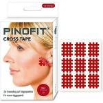 PINO PINOFIT® кръстосана лента, малка, 2.7 x 2.1 см, 180 бр. , червена