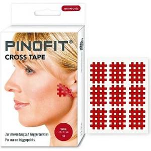 PINO PINOFIT® кръстосана лента, малка, 2.7 x 2.1 см, 180 бр. , червена