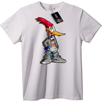 NOONEBRAND Woody Woodpecker Urban Тениска - 2XL, Black