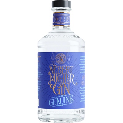 Albert Michlers Gin Genuine 44% 0,7 l (čistá fľaša)