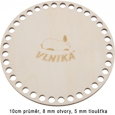 Dno překližkové kruh Varianta: 10 cm-8 mm