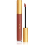 Gucci Gucci Beauty Rouge à Lèvres Matte Lipstick матиращо течно червило цвят 505 Janet Rust 6.5ml