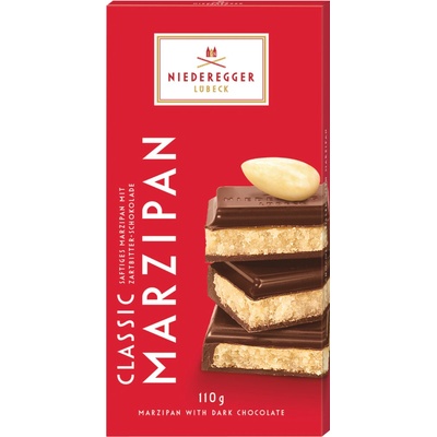 Niederegger Hořká plněná marcipánem 110 g