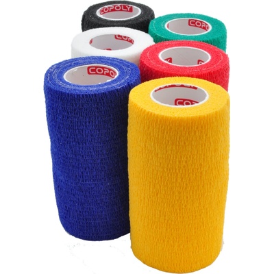 COPOLY Samoadhezívna elastická bandáž 10 cm x 4,5 m Mix Standard 1 ks