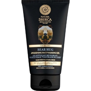 Natura Siberica For Men Only Bear Hug Awekening Face Washing Gel 150 ml