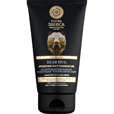 Natura Siberica For Men Only Bear Hug Awekening Face Washing Gel 150 ml