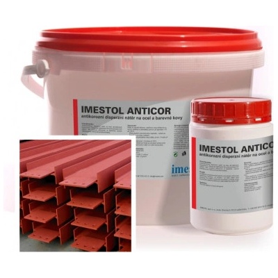 Imesta Imestol ANTICOR 0,8 KG - antikorozní disperzní nátěr červenohnědý