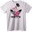 NOONEBRAND Тениска с Пухчо - 2XL, White