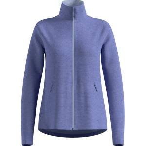 Odlo Дамско поларено яке Odlo Women's Mid Layer Full Zip Grid Fleece Fleece jacket - Blue Heron Melange - размер XXS (105-6289-0211)