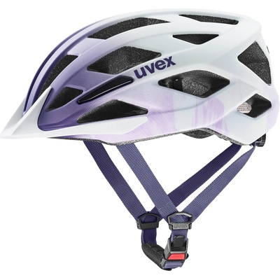 uvex Детска каска за велосипед Uvex Kid's Air Wing 2 CC Bike helmet - Lilac / White Matt - размер 50-54 cm (851-1957-0411)