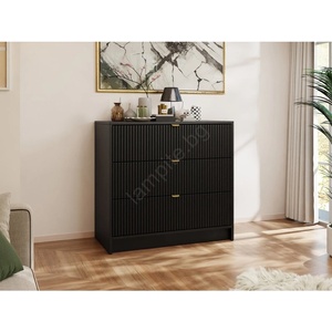 MIRJAN 24 Шкаф TIRENO 75x80 см черен (MJ0123)