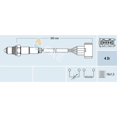 Lambda sonda FAE 77389