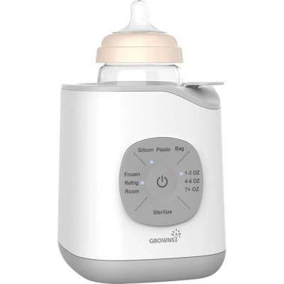 Grownsy Grownsy 10-in-1 затопляща машина за шишета, 280 W, 160 мл, сив (N9grownsy)