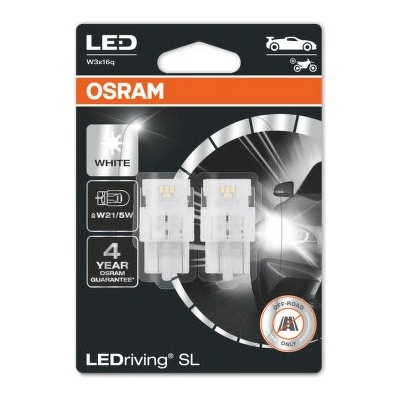 Osram LED W21/5W 7515DWP-02B 6000K 12V 2,7W W3x16q