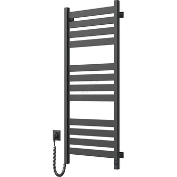 Navin Хавлиена лира за баня с термостат LARGO 541W/230V 120, 6 cm IP44 черна лява (NV0035)