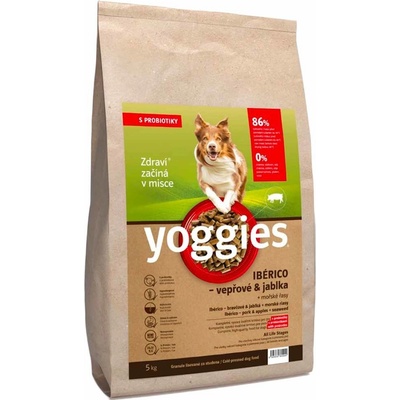 Yoggies Ibérico vepřové maso s jablky lisované za studena s probiotiky 2 kg