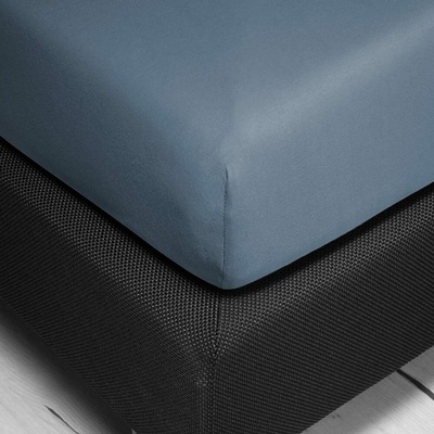 Bierbaum jersey plachta sivomodrá - 140-160x200
