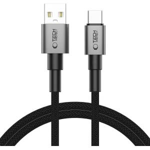 Tech-Protect UltraBoost DNA USB-C кабел 15W/3A 100 см метално сив (5906302380725)