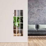Art Gift Decor Огледален стикер за стена Геометрични отражения