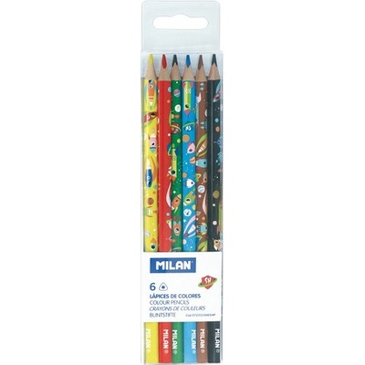 Milan trojhranné Super Heroes Space 6 ks 449984