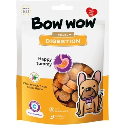 Mira Mar Bow Wow Premium Digestion funkční pamlsek na podporu trávení 60 g