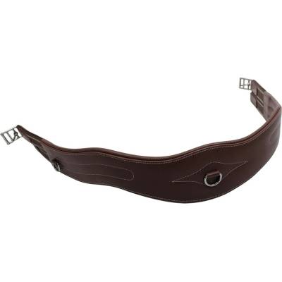 QHP Podbřišník prošívaný dark brown
