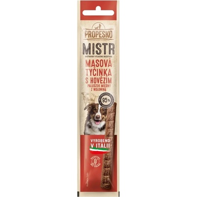 Propesko Dog Mistr mäsová tyčinka hovädzia 10 g