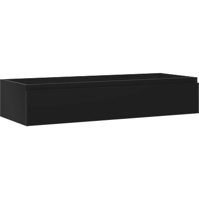 Mexen Orio шкафче за баня за мивка 120 см, 1 чекмедже, черно мат - 91A10-12023-1-BF71 (91A10-12023-1-BF71)