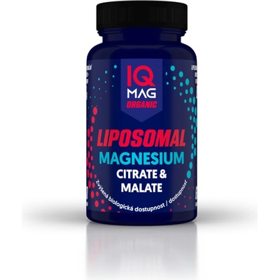 IQ Mag Organic lipozomální hořčík Mg+B6 60 tobolek