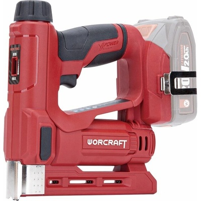Sponkovačka Worcraft CNS-S20LiC ShareSYS, 20V Li-Ion, s reguláciou, sponky U + klince T