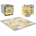KinderKraft LUNO SHAPES мек пъзел жълт KPLUSH00YEL (NEW023490)