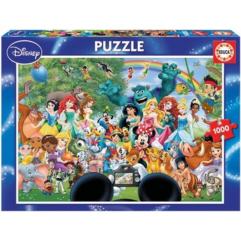 Educa Пъзел Educa - Чудният свят на Дисни, 1000 части (EDU16297)