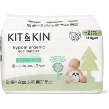 Kit & Kin Eko Naturally Dry Nappies 2 38 ks