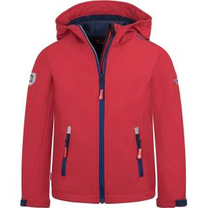 TROLLKIDS Детско софтшел яке Trollkids Kid's Trollfjord Jacket Softshell jacket - Bright Red / Mystic Blue - размер 176 (EU) (703-2088-2320)