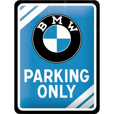 Nostalgic Art Plechová ceduľa BMW Parking Only