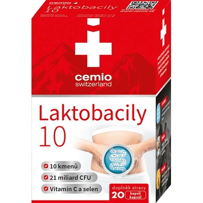 Cemio Laktobacily 9+ 20 kapslí