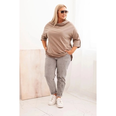 Kesi dámská halenka Delfino béžová