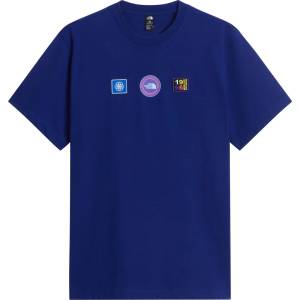 The North Face Мъжка тениска The North Face Explorer Badges RLX S/S Tee T-shirt - Bold Blue (217-0606-0115)