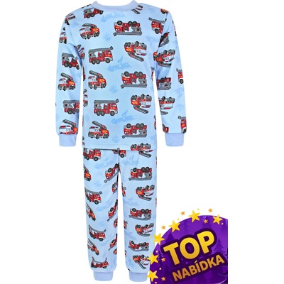 V-Mart pyžamo s hasiči modré – Zboží Dáma