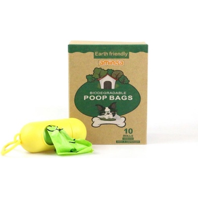 Aminela Ekologické pytlíky na psí exkrementy 10 ks zásobník