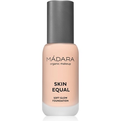 Mádara MÁDARA Skin Equal озаряващ фон дьо тен за естествен вид SPF 15 цвят #30 Rose Ivory 30ml