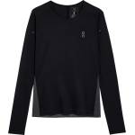 On Дамска тениска On Women's Performance Long-T Running shirt - Black / Eclipse (916-1289-0212)