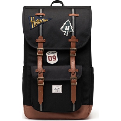 Herschel Little America Patches Black 30L