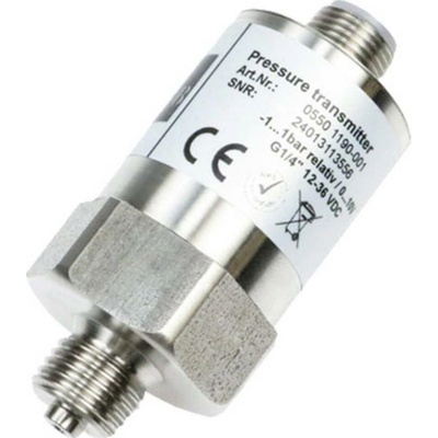 B + B Thermo-Technik tlakový snímač 1 ks 0550 1280-005 0 bar do 4 bar M12, 4pólové Piece