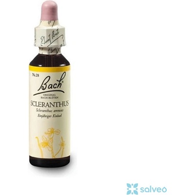 Bachovy květové esence Chmerek roční Scleranthus 20 ml