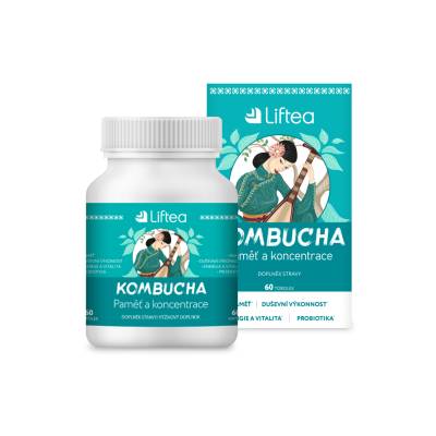 Liftea: Kombucha - Paměť a koncentrace 60 tbl.