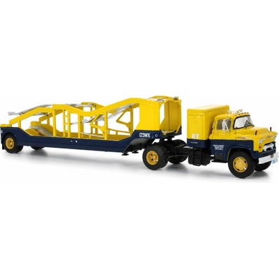 IXO Chevrolet 9700 LCF 1948 s návěsem Žlutá 1:43