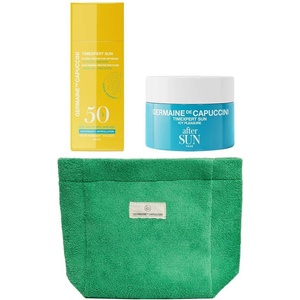 Germaine de Capuccini Комплект Love Sun - Флуид SPF50 и Лосион за лице, 2 х 50 ml + Несесер - ozone