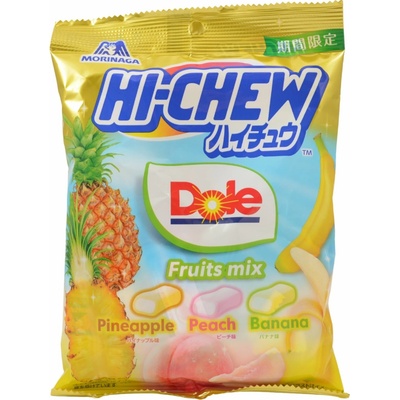 Morinaga Bonbony Hi Chew Assort Dole Fruits Mix 68 g